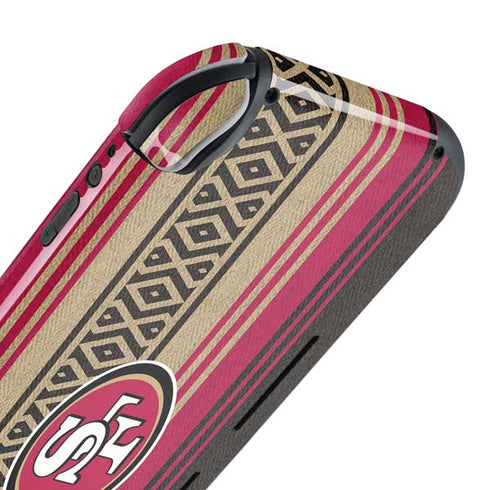 NFL San Francisco 49ers Trailblazer Nintendo Switch Lite Skin