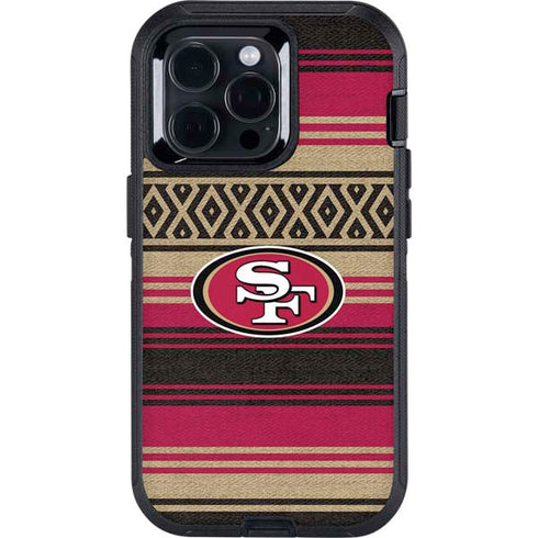 NFL San Francisco 49ers Trailblazer Otterbox Defender iPhone Skin