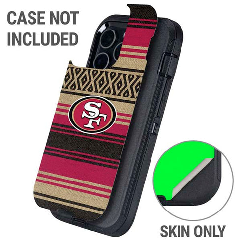 NFL San Francisco 49ers Trailblazer Otterbox Defender iPhone Skin