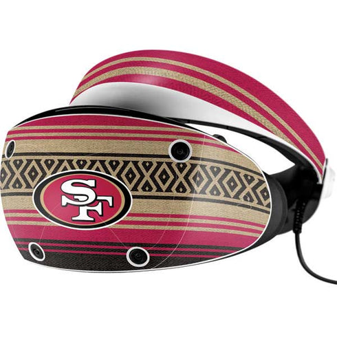NFL San Francisco 49ers Trailblazer PlayStation VR2 Skin