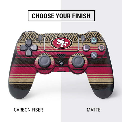 NFL San Francisco 49ers Trailblazer PS4 Controller Skin