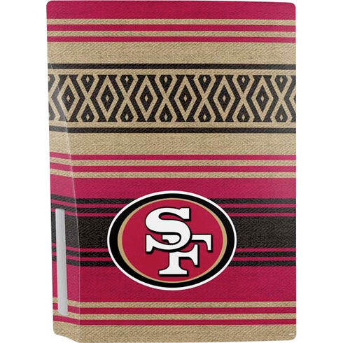 NFL San Francisco 49ers Trailblazer PS5 Console Skin