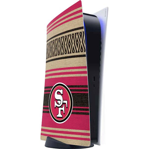 NFL San Francisco 49ers Trailblazer PS5 Digital Edition Console Skin