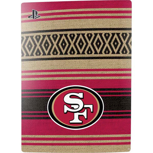 NFL San Francisco 49ers Trailblazer PS5 Digital Edition Console Skin