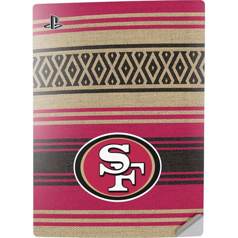 NFL San Francisco 49ers Trailblazer PS5 Digital Edition Console Skin