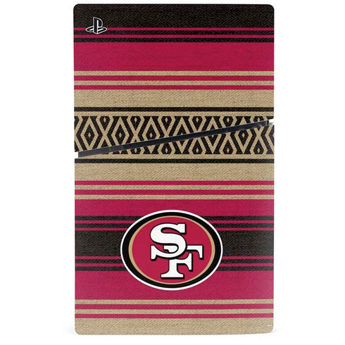 NFL San Francisco 49ers Trailblazer PS5 Slim Disk Bundle Skin