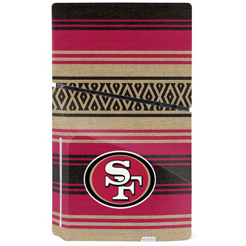 NFL San Francisco 49ers Trailblazer PS5 Slim Disk Bundle Skin