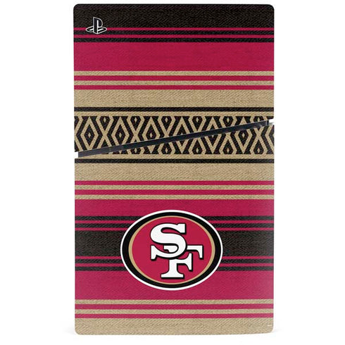 NFL San Francisco 49ers Trailblazer PS5 Slim Digital Edition Bundle Skin