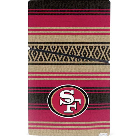 NFL San Francisco 49ers Trailblazer PS5 Slim Digital Edition Bundle Skin