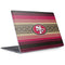 NFL San Francisco 49ers Trailblazer Surface Laptop 3 13.5in Skin
