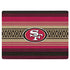 NFL San Francisco 49ers Trailblazer Surface Laptop 3 13.5in Skin
