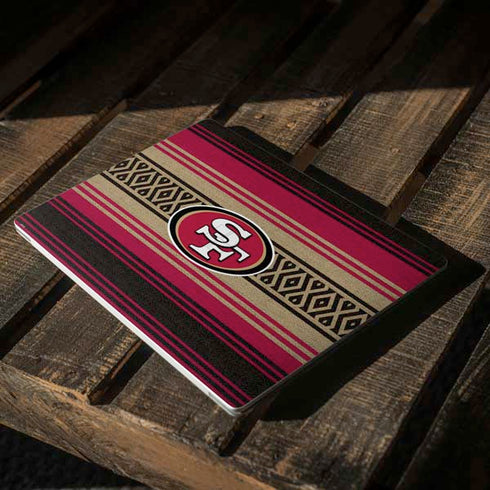 NFL San Francisco 49ers Trailblazer Surface Laptop 3 13.5in Skin
