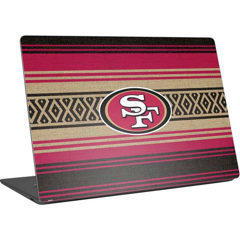 NFL San Francisco 49ers Trailblazer Surface Laptop 4 15in Skin