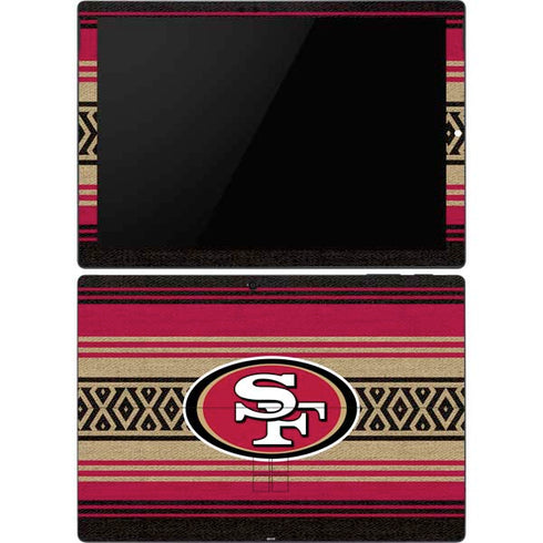 NFL San Francisco 49ers Trailblazer Surface Pro 6 Skin