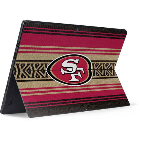 NFL San Francisco 49ers Trailblazer Surface Pro 6 Skin
