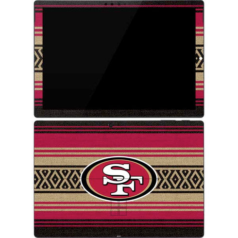 NFL San Francisco 49ers Trailblazer Surface Pro 7 Skin