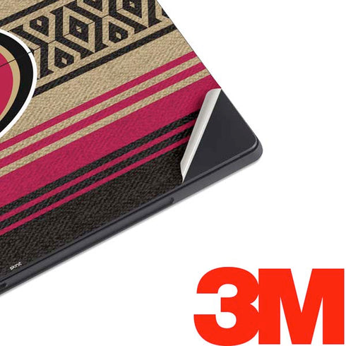 NFL San Francisco 49ers Trailblazer Surface Pro 7 Skin