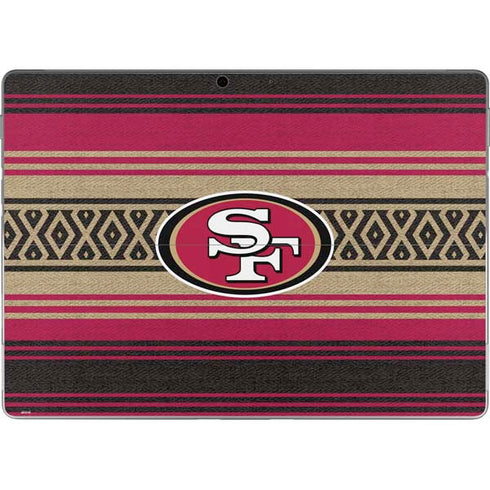NFL San Francisco 49ers Trailblazer Surface Pro 8 Skin