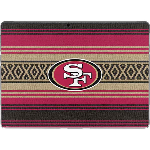 NFL San Francisco 49ers Trailblazer Surface Pro 9 Skin