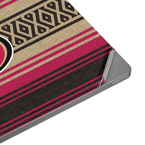 NFL San Francisco 49ers Trailblazer Universal Laptop 14in (11.4 x 8.2in) Skin