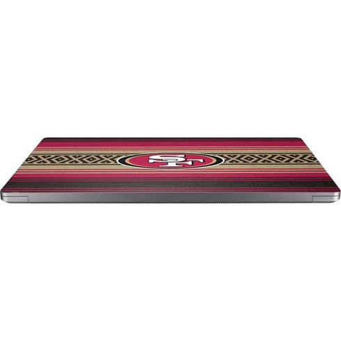 NFL San Francisco 49ers Trailblazer Universal Laptop 18in (14.6 x 10.6in) Skin