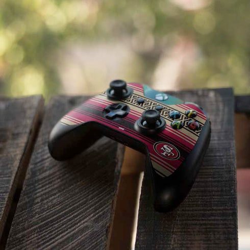 NFL San Francisco 49ers Trailblazer Xbox One Controller Skin