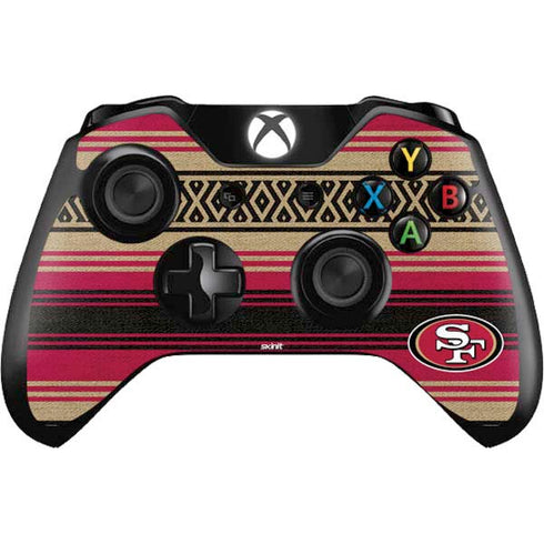 NFL San Francisco 49ers Trailblazer Xbox One Controller Skin
