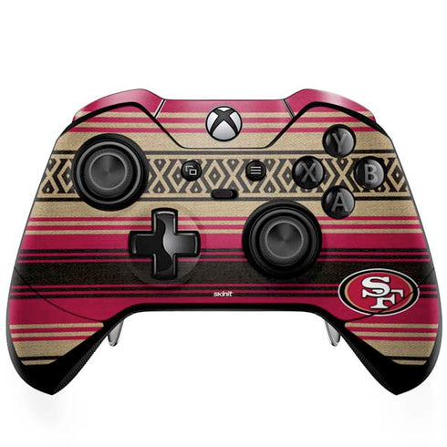 NFL San Francisco 49ers Trailblazer Xbox One Elite Controller Skin