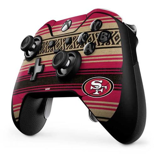 NFL San Francisco 49ers Trailblazer Xbox One Elite Controller Skin