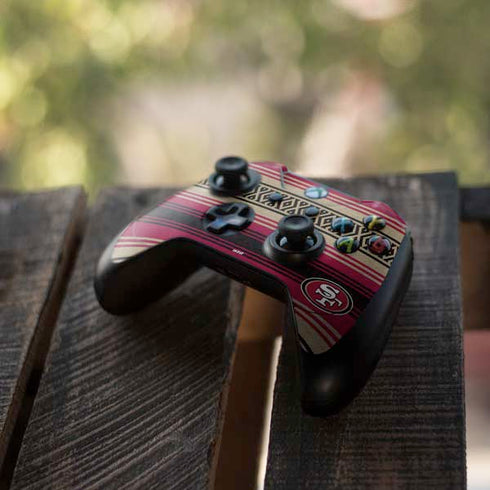 NFL San Francisco 49ers Trailblazer Xbox One Elite Controller Skin