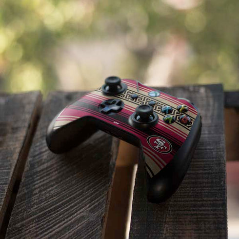 NFL San Francisco 49ers Trailblazer Xbox One S Controller Skin