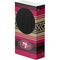 NFL San Francisco 49ers Trailblazer Xbox Series S Console Skin