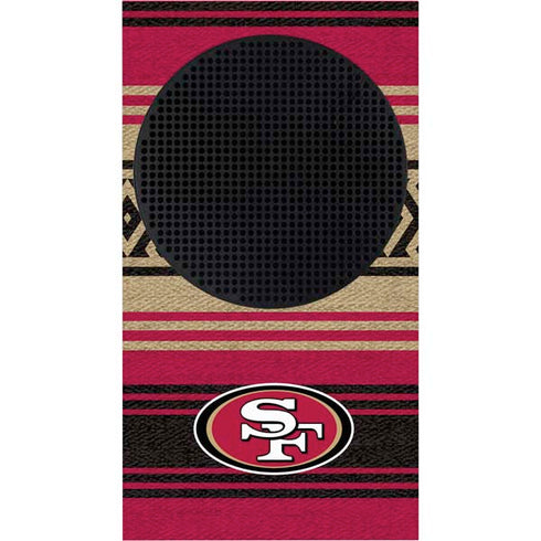 NFL San Francisco 49ers Trailblazer Xbox Series S Console Skin