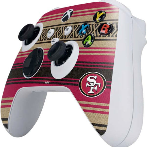 NFL San Francisco 49ers Trailblazer Xbox Series S Controller Skin