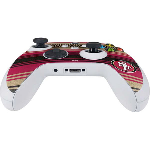 NFL San Francisco 49ers Trailblazer Xbox Series S Controller Skin