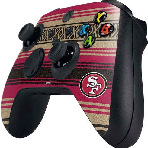 NFL San Francisco 49ers Trailblazer Xbox Series X Controller Skin