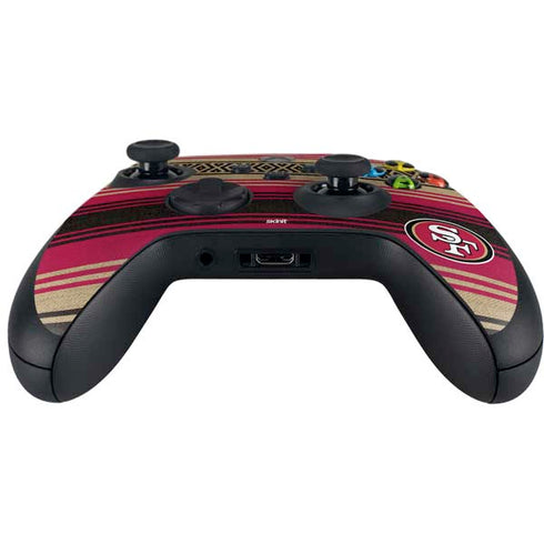NFL San Francisco 49ers Trailblazer Xbox Series X Controller Skin
