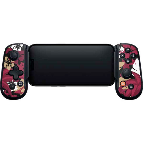 NFL San Francisco 49ers Tropical Print Backbone One for iPhone Game Controller Skin