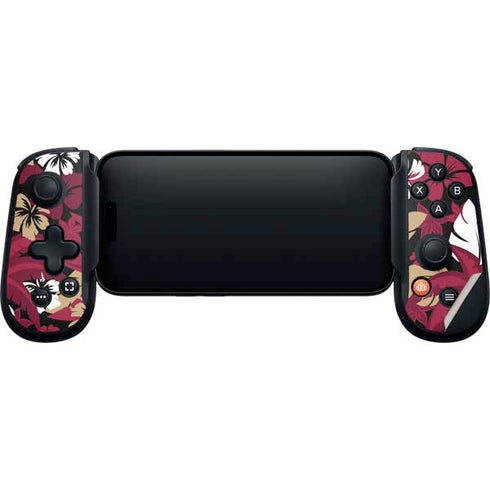 NFL San Francisco 49ers Tropical Print Backbone One for iPhone Game Controller Skin