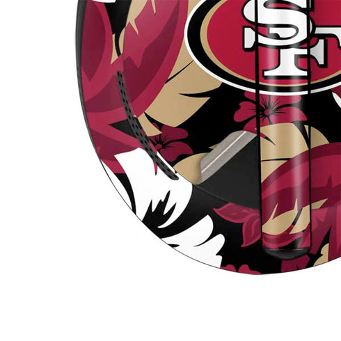 NFL San Francisco 49ers Tropical Print Bose Noise Cancelling Headphones 700 Skin
