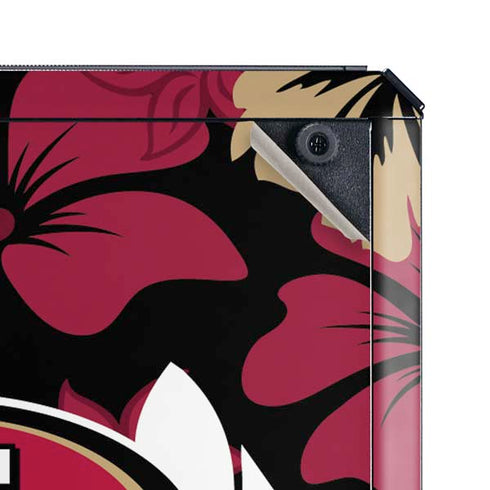 NFL San Francisco 49ers Tropical Print Cooler Master MasterBox Q300L Mini Tower Skin