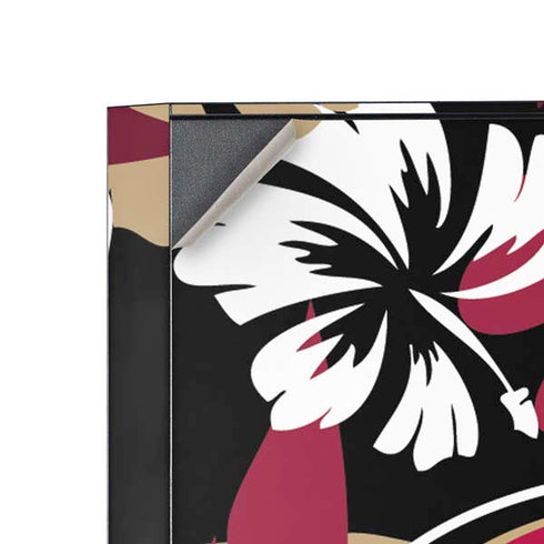 NFL San Francisco 49ers Tropical Print Corsair 4000D Tempered Glass Mid-Tower ATX Case Skin