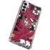 NFL San Francisco 49ers Tropical Print Galaxy A13 5G Clear Case