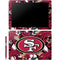 NFL San Francisco 49ers Tropical Print Galaxy Book 12in Skin
