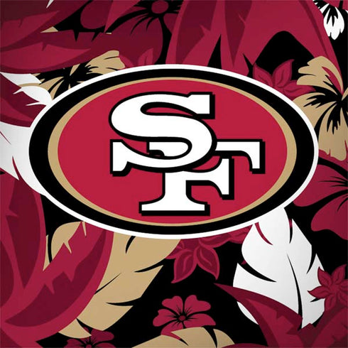 NFL San Francisco 49ers Tropical Print Galaxy Note 8 Skin
