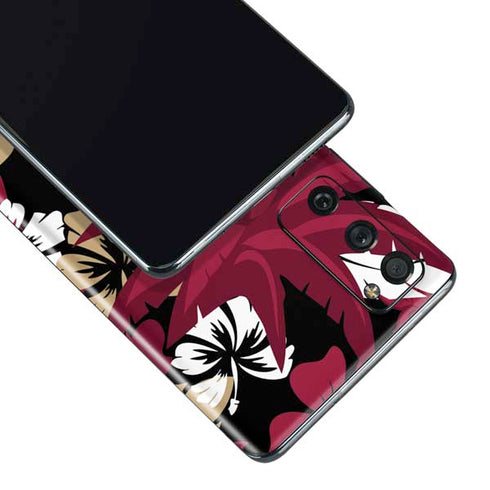 NFL San Francisco 49ers Tropical Print Galaxy S20 Fan Edition Skin