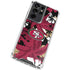 NFL San Francisco 49ers Tropical Print Galaxy S21 Ultra 5G Clear Case