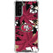 NFL San Francisco 49ers Tropical Print Galaxy S22 Plus Clear Case