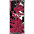 NFL San Francisco 49ers Tropical Print Galaxy S24 Ultra Clear Case