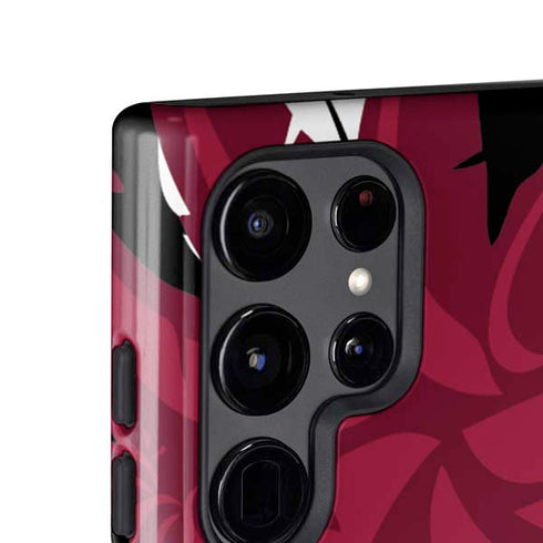 NFL San Francisco 49ers Tropical Print Galaxy S24 Ultra Impact Case